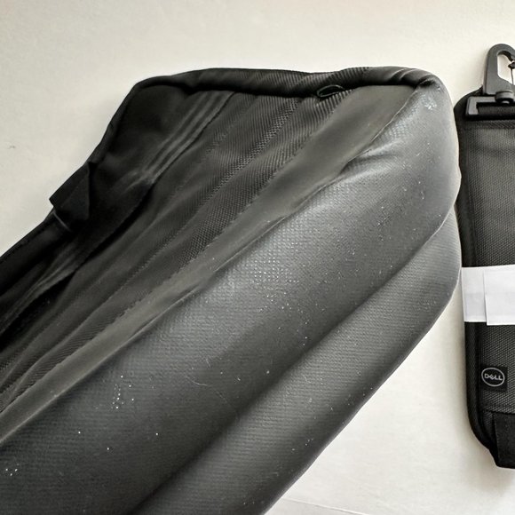 Dell 15” Laptop Carrying Case Briefcase Shoulder Bag For Computer Black - Picture 13 of 16